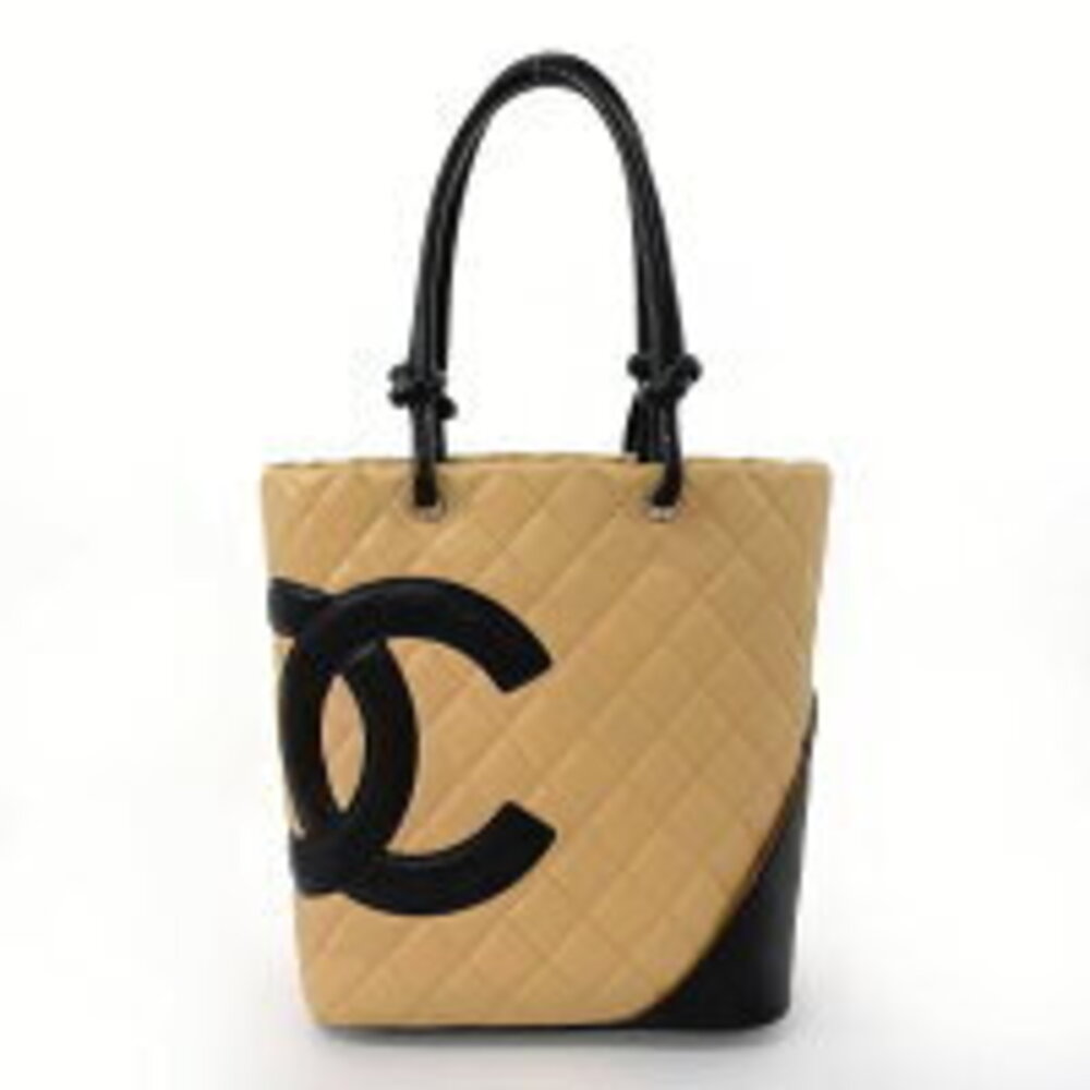 Chanel Bag Tote Coco Tan Lambskin Beige Mark Cambon - Picture 2 of 5
